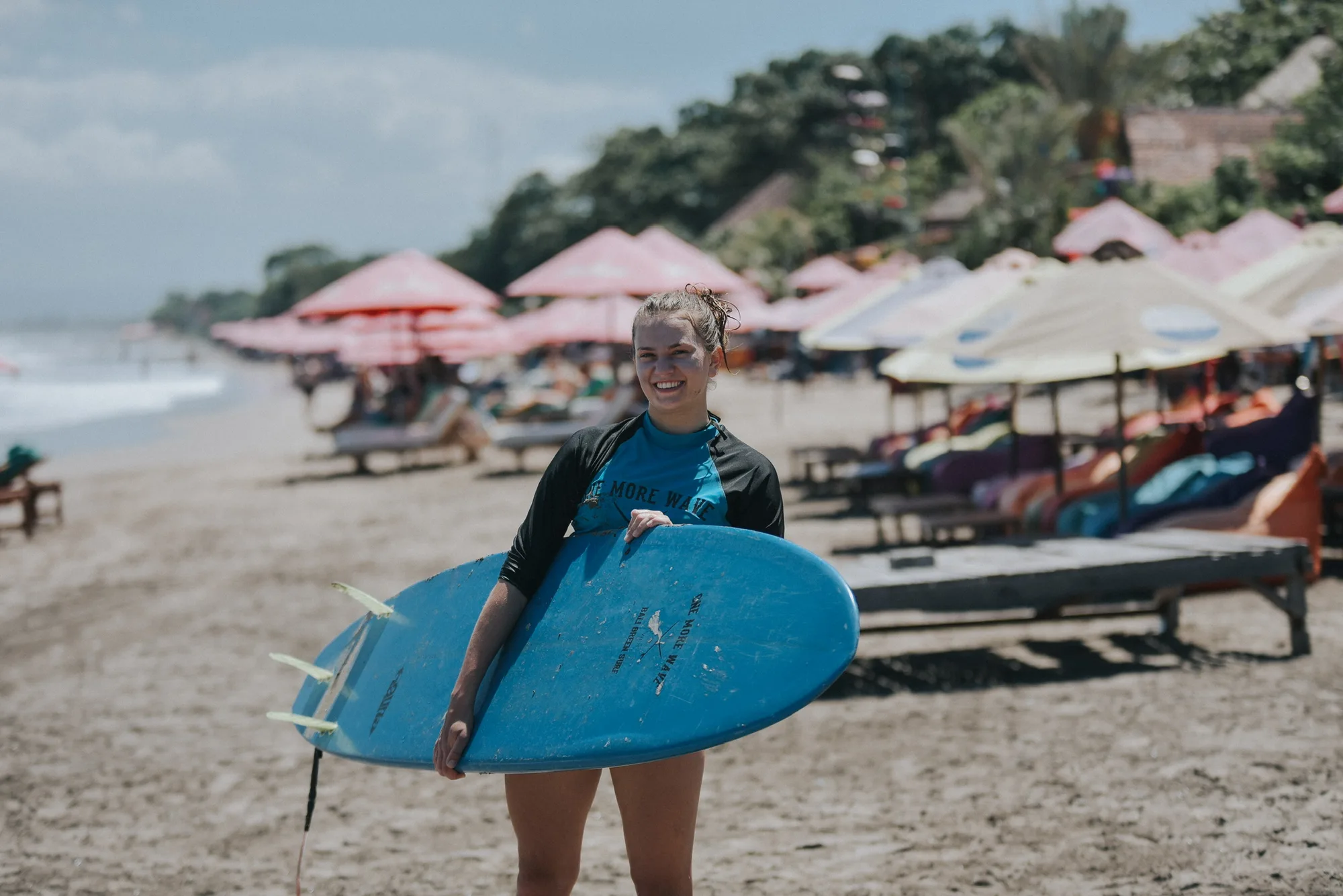 Tropical sports session in Bali
