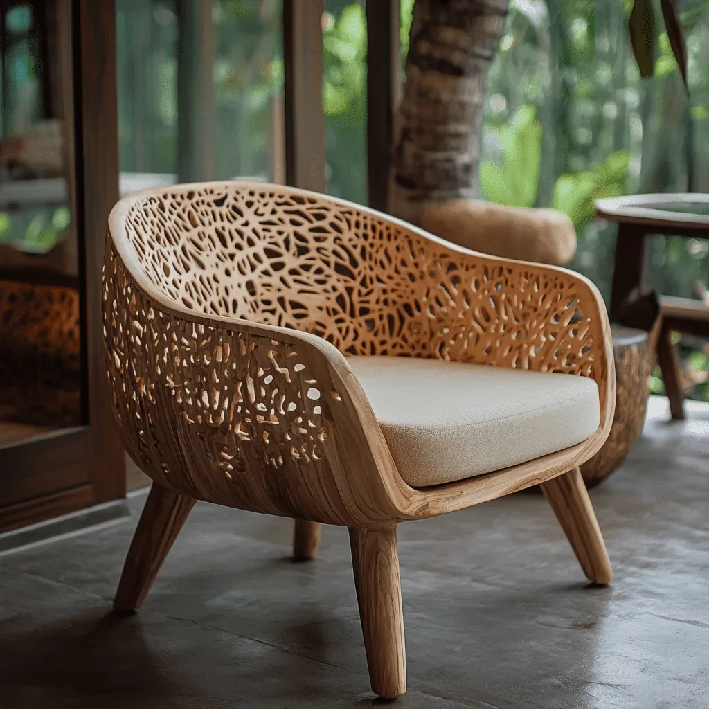 Sustainable furniture design in natural materials